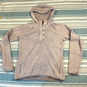 The North Face Hoodie Women's Size XL Gray Sweater Hoodie Pullover Fleece